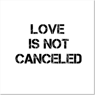 love is not cancelled love 2021 valentine day funny gift love day love is not cancelled love 2021 valentine day funny gift love day love is not cancelled love 2021 valentine day funny gift love day Posters and Art